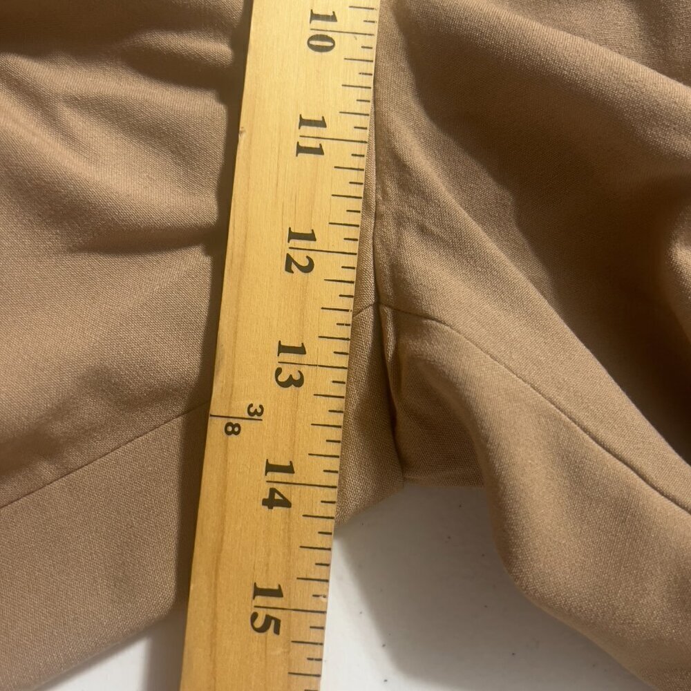 Zac & Rachel Women’s Camel Straight-Leg Trousers Size 12 – NWT - Picture 12 of 13